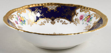 Panel Cobalt Fruit/Dessert (Sauce) Bowl
