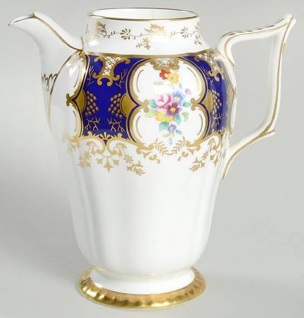 Panel Cobalt Coffee Pot No Lid
