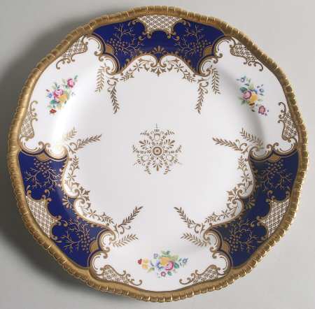 Panel Cobalt 12" Chop Plate (Round Platter)