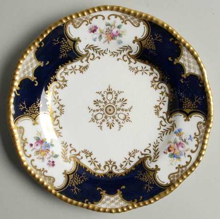 Panel Cobalt Dessert/Pie Plate
