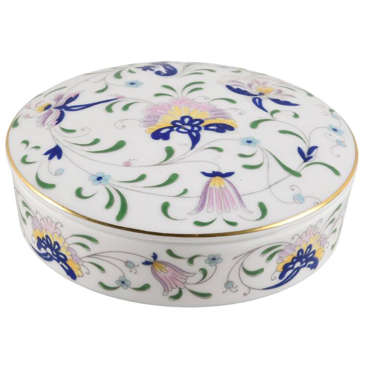 Pageant 4" Round Box & Lid