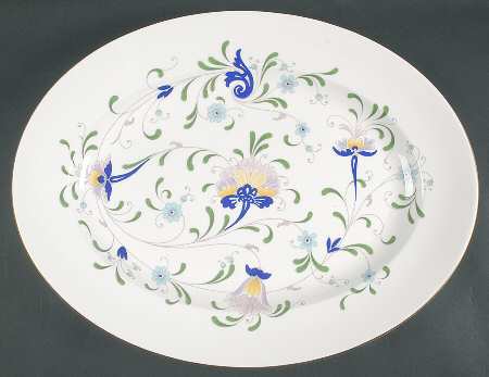 Pageant 17" Oval Serving Platter