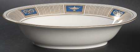 Palladian 9" Oval Vegetable Bowl by Coalport