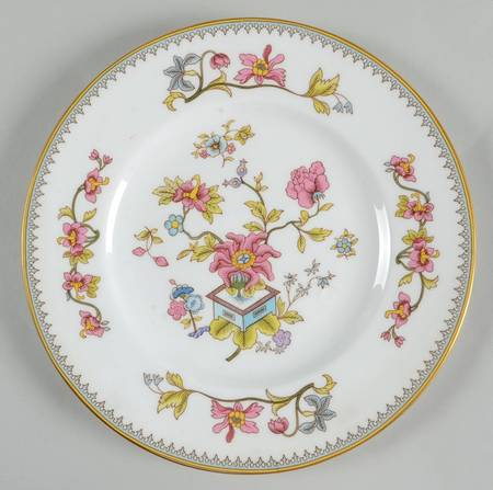 Persian Flower Luncheon Plate