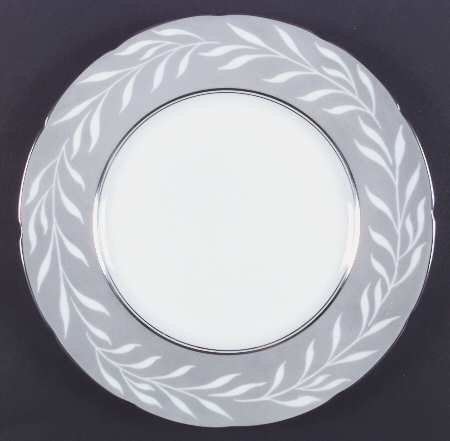 Phantom Grey (Platinum Trim) Dinner Plate