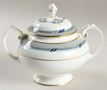 The President (Smooth) Sugar Bowl & Lid by Coalport