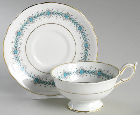 Regent Footed Cup & Saucer Set