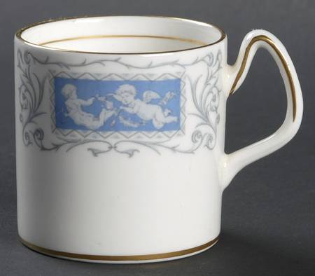 Revelry Blue Flat Demitasse Cup