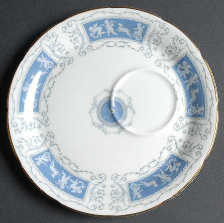 Revelry Blue Snack Plate
