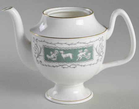 Revelry Green (Smooth) Mini Teapot No Lid