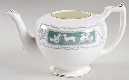 Revelry Green (Smooth) Mini Teapot No Lid