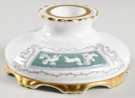 Revelry Green (Smooth) 1" Small Candlestick