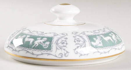 Revelry Green (Smooth) Lid for Round Vegetable