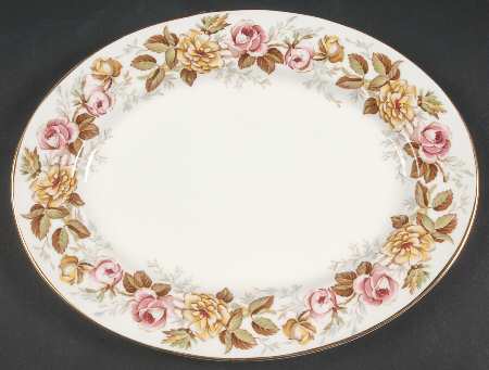 Rosalinda 11" Oval Serving Platter