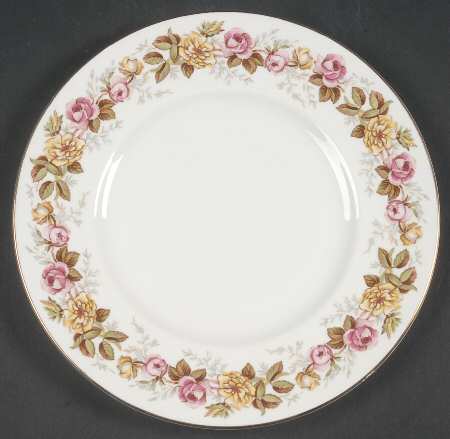 Rosalinda Luncheon Plate by Coalport