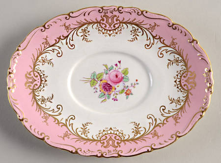 Sandringham Pink Underplate for Gravy Boat