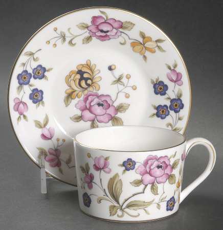 San Remo Flat Cup & Saucer Set
