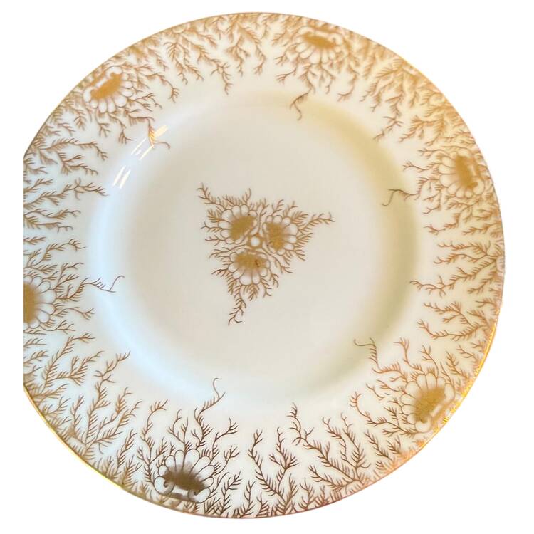 Sargasso (Gold Center Design) Salad Plate