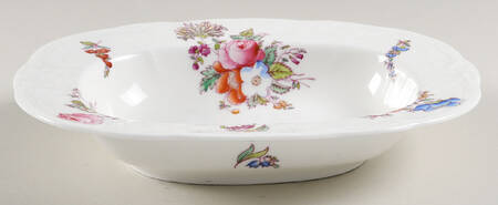 Sevres Group (Embossed, No Trim) 8" Oval Vegetable Bowl
