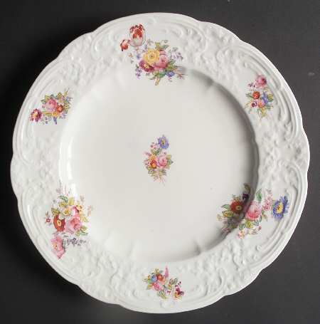 Sevres Group (Embossed, No Trim) 12" Chop Plate (Round Platter)