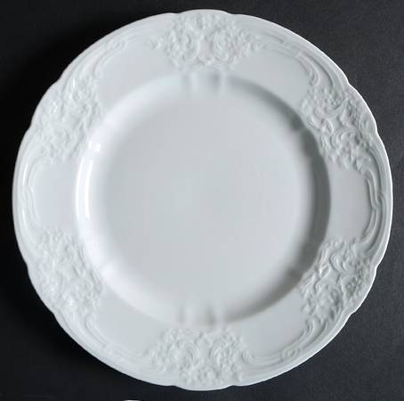 Sevres White Luncheon Plate