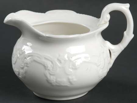 Sevres White Creamer