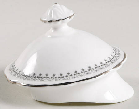 Silver Wedding Lid for Teapot