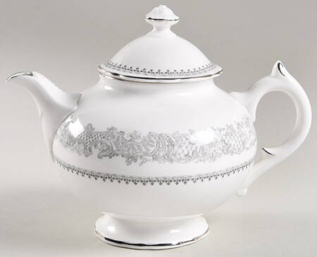 Silver Wedding Teapot & Lid
