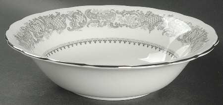 Silver Wedding 9" Round Vegetable Bowl