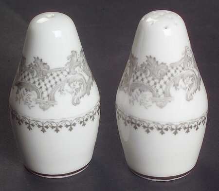 Silver Wedding Salt & Pepper Set