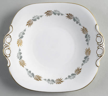 Sonnet (Smooth Edge) Square Handled Cake Plate