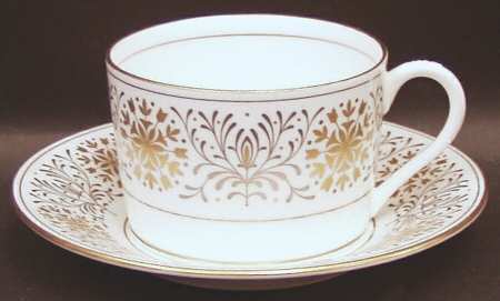 Spanish Lace Flat Cup & Saucer Set