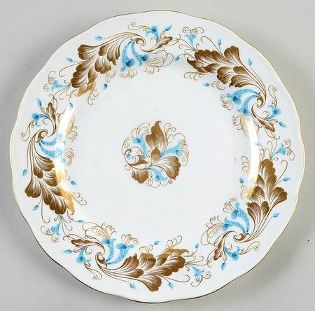 Strange Orchid (White Background) Salad Plate