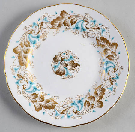 Strange Orchid (White Background) Bread & Butter Plate