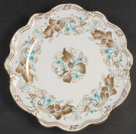 Strange Orchid (White Background) Sheffield Dessert Plate