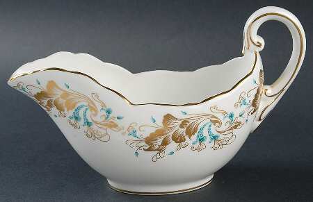 Strange Orchid (White Background) Gravy Boat