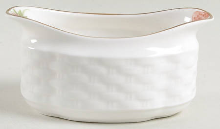 Strawberry (Scalloped) Open Sugar Bowl
