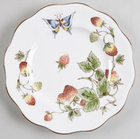 Strawberry (Scalloped) Dessert/Pie Plate