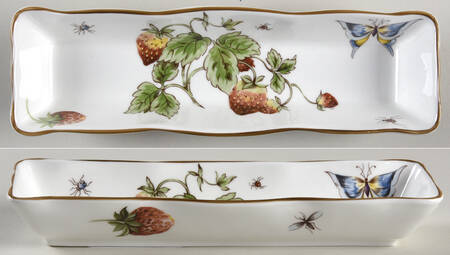 Strawberry (Scalloped) Mint Tray