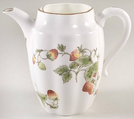 Strawberry (Scalloped) Coffee Pot No Lid