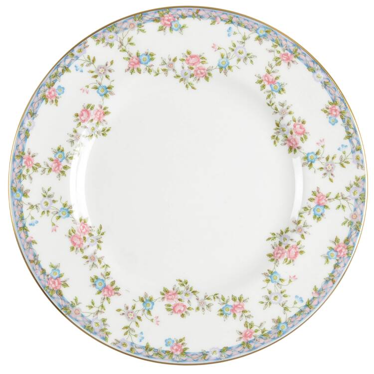 Trellis Rose Salad Plate