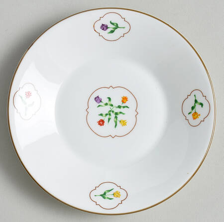 Tulip Medallion Saucer