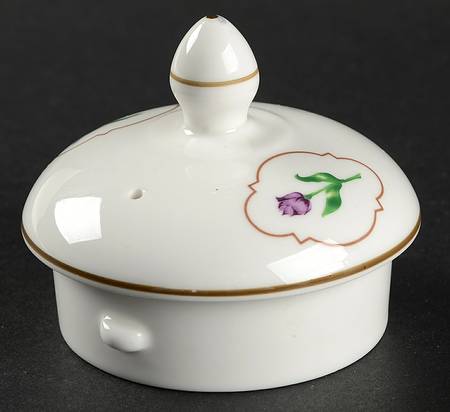 Tulip Medallion Lid for Coffee Pot by Coalport