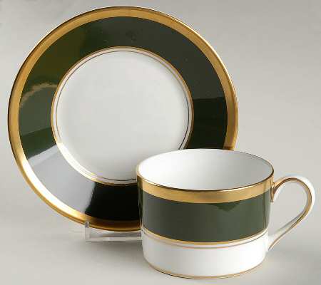 Ventura Flat Cup & Saucer Set by Coalport