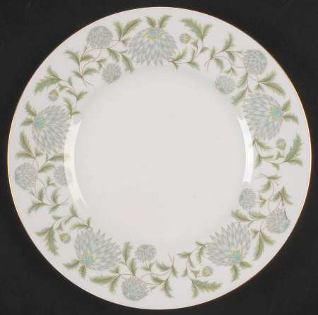 Waltz of The Flowers Salad Plate by Coalport