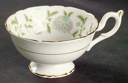 Waltz of The Flowers Footed Cup by Coalport