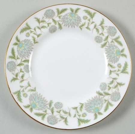 Waltz of The Flowers Bread & Butter Plate by Coalport