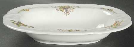 Wenlock Fruit 9" Oval Vegetable Bowl by Coalport