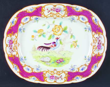 Z3137 15" Oval Serving Platter