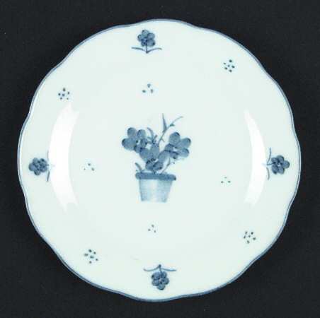Bouquet Bleu Salad Plate